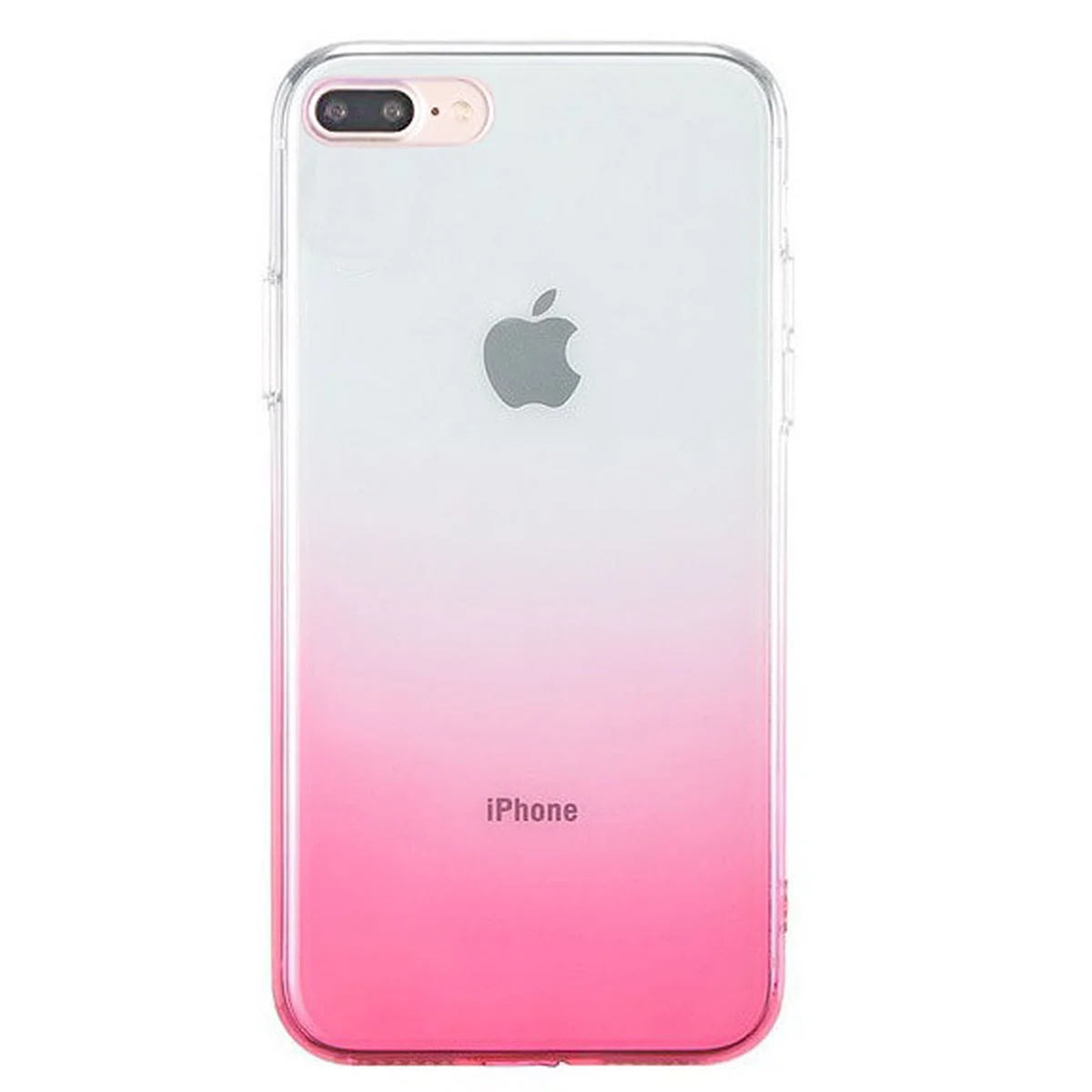 TPU+PC Ombre для Apple iPhone 7 / 8 (4.7") Розовый