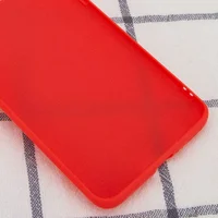 Силиконовый чехол Candy Full Camera для Apple iPhone 7 / 8 / SE (2020) (4.7") Красный / Red