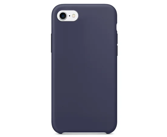 Силиконовый чехол Soft cover для Apple iPhone 7 / 8 (4.7") Синий / Midnight Blue