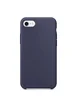 Силиконовый чехол Soft cover для Apple iPhone 7 / 8 (4.7") Синий / Midnight Blue