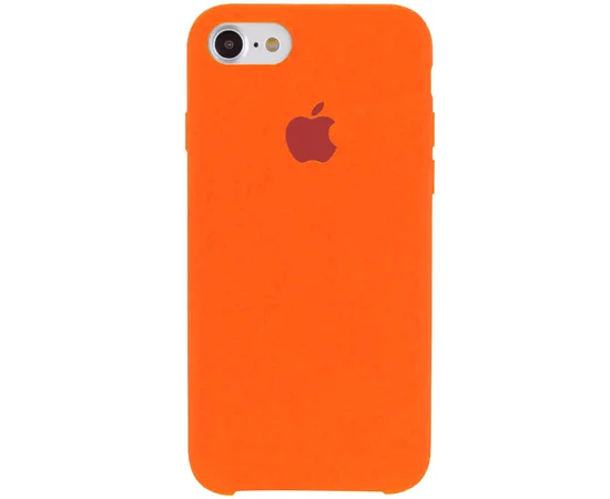 Чехол Silicone Case (AA) для Apple iPhone 7 / 8 (4.7") Оранжевый / Apricot