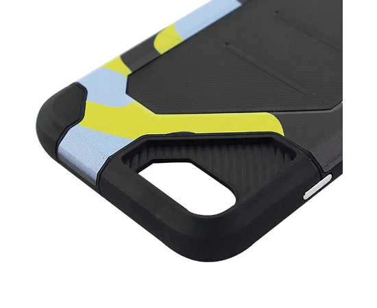 TPU+PC чехол MOTOMO (Military) для Apple iPhone 7 / 8 (4.7") Желтый / Камуфляж