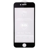 Захисне скло 5D Hard (full glue) для Apple iPhone 7/8 (4.7 ") Чорний
