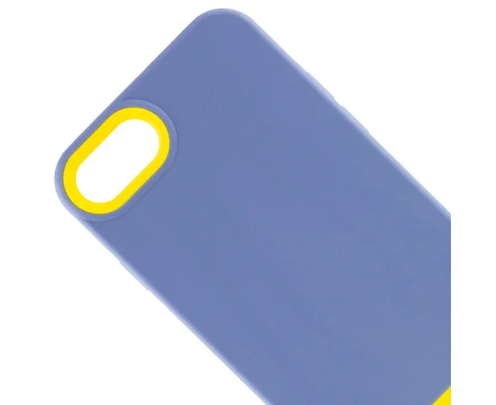 Чехол TPU+PC Bichromatic для Apple iPhone 7 / 8 / SE (2020) (4.7") Blue / Yellow