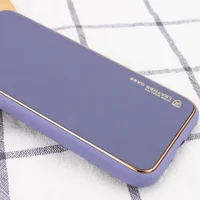 Шкіряний чохол Xshield для Apple iPhone 7/8 / SE (2020) (4.7 ") Сірий / Lavender Gray