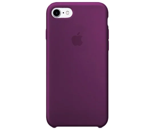 Чехол Silicone case (A) для Apple iPhone 7 / 8 (4.7") Фиолетовый / Grape