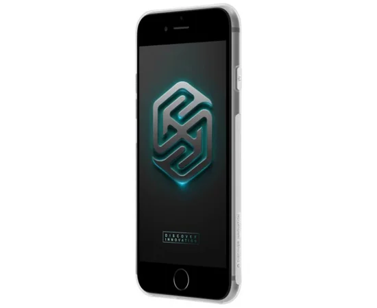 TPU чехол Nillkin Nature Series для Apple iPhone 7 / 8 (4.7") Серый (прозрачный)