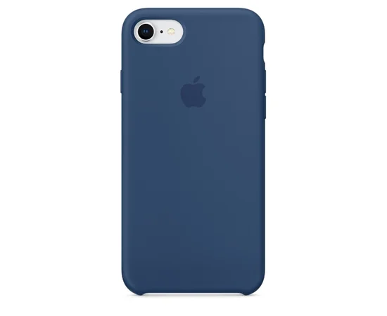 Чехол Silicone case (AAA) для Apple iPhone 7 / 8 (4.7") Синий /  Blue Cobalt