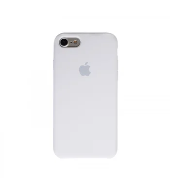 Чехол Silicone case (AAA) для Apple iPhone 7 / 8 (4.7") Белый / White