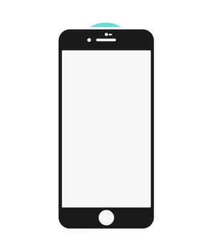 Захисне скло SKLO 3D (full glue) для Apple iPhone 7/8 / SE (2020) (4.7 ") Чорний