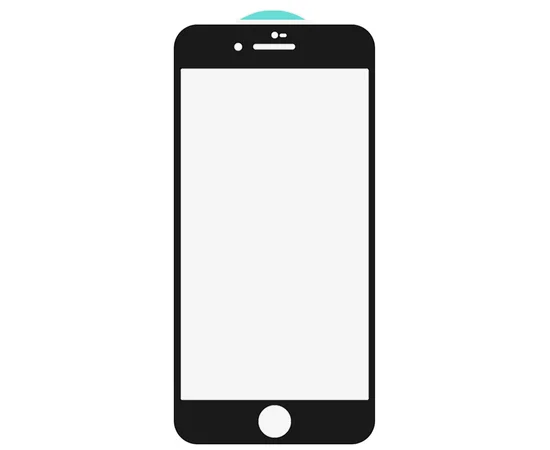 Захисне скло SKLO 3D (full glue) для Apple iPhone 7/8 / SE (2020) (4.7 ") Чорний