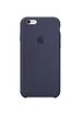 Чехол Silicone case (A) для Apple iPhone 7 / 8 (4.7") Синий / Midnight Blue