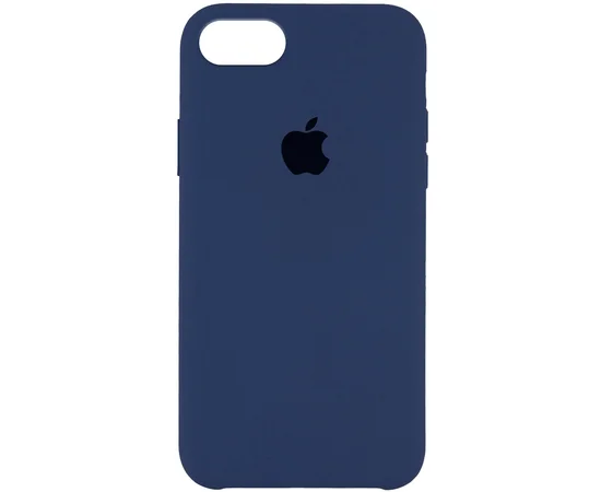 Чехол Silicone Case (AA) для Apple iPhone 7 / 8 (4.7") Синий / Grey Cobalt