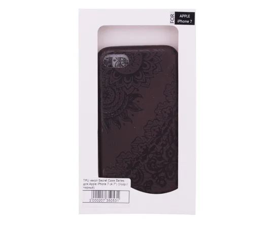 TPU чехол Secret Case Series для Apple iPhone 7 / 8 (4.7") Узор / Черный