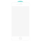 Защитное стекло SKLO 3D (full glue) для Apple iPhone 7 / 8 / SE (2020) (4.7") Белый