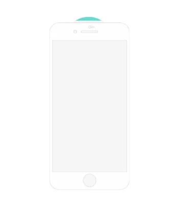 Захисне скло SKLO 3D (full glue) для Apple iPhone 7/8 / SE (2020) (4.7 ") Білий