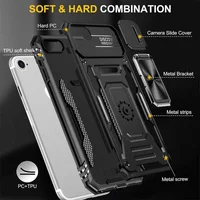 Удароміцний чохол Camshield Army Ring для Apple iPhone 7/8/SE (2020) (4.7") Чорний/Black