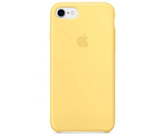 Чехол Silicone case (AAA) для Apple iPhone 7 / 8 (4.7") Желтый / Pollen