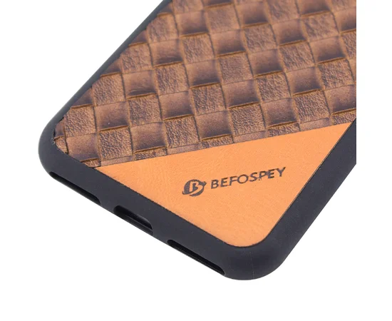 TPU чехол Befospey стеганый для Apple iPhone 7 / 8 (4.7") Коричневый