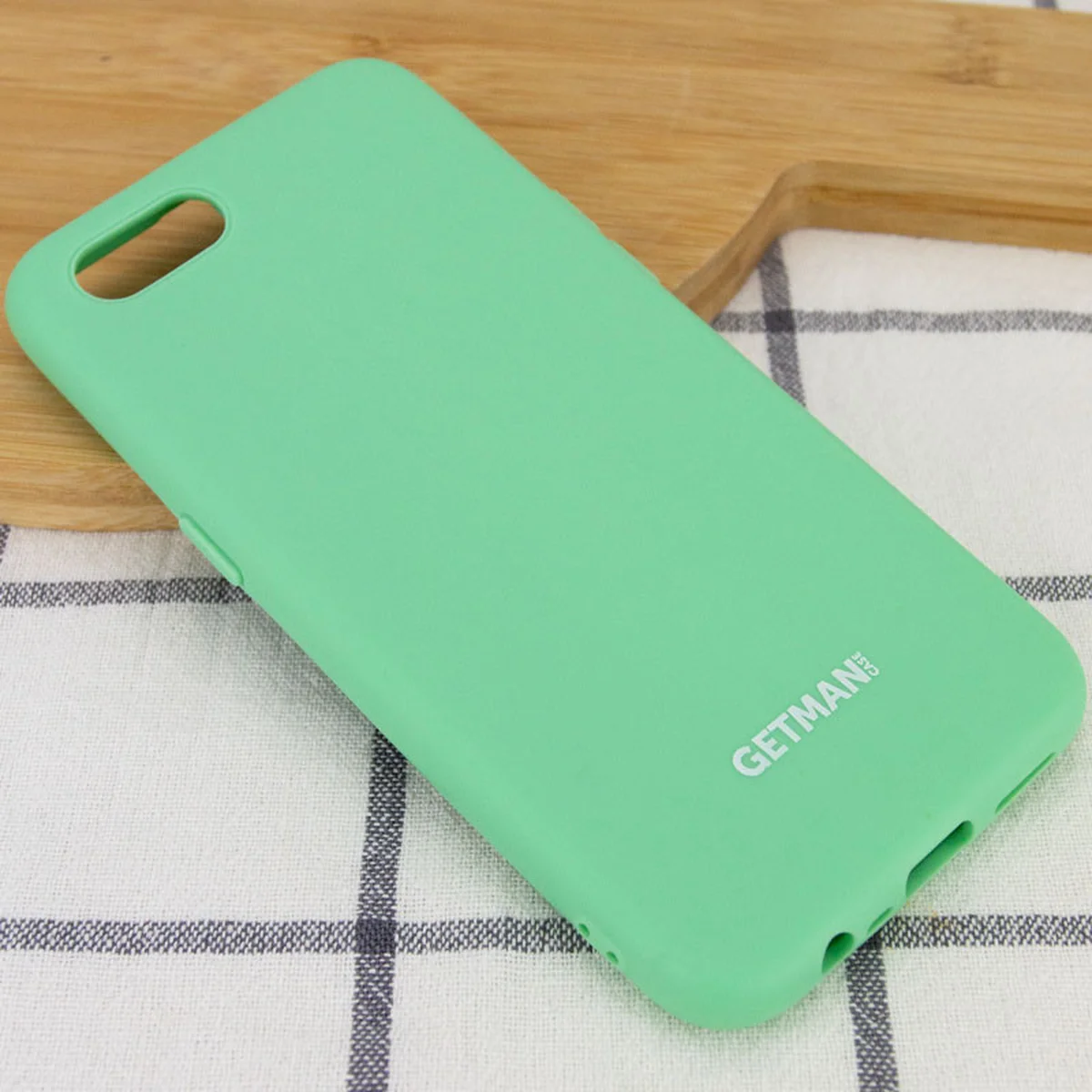 Чохол Silicone Case GETMAN for Magnet для Apple iPhone 7/8 / SE (2020) (4.7 ") Зелений / Spearmint