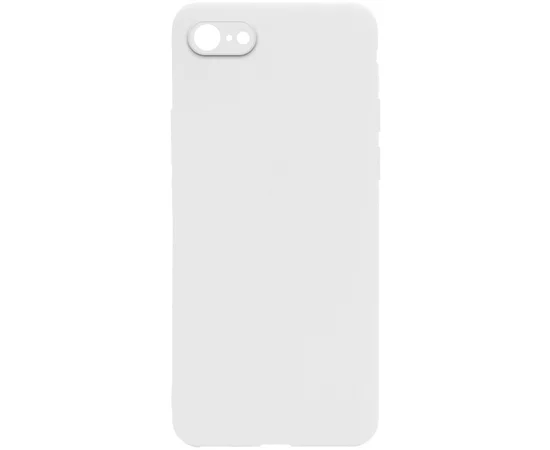 Силиконовый чехол Candy Full Camera для Apple iPhone 7 / 8 / SE (2020) (4.7") Белый / White