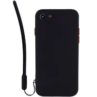 Чохол TPU Square Full Camera для Apple iPhone 7/8 / SE (2020) (4.7 ") Чорний