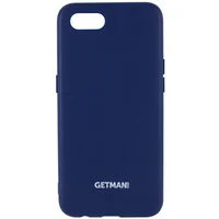 Чехол Silicone Case GETMAN for Magnet для Apple iPhone 7 / 8 / SE (2020) (4.7") Синий / Gray Cobalt