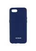 Чехол Silicone Case GETMAN for Magnet для Apple iPhone 7 / 8 / SE (2020) (4.7") Синий / Gray Cobalt
