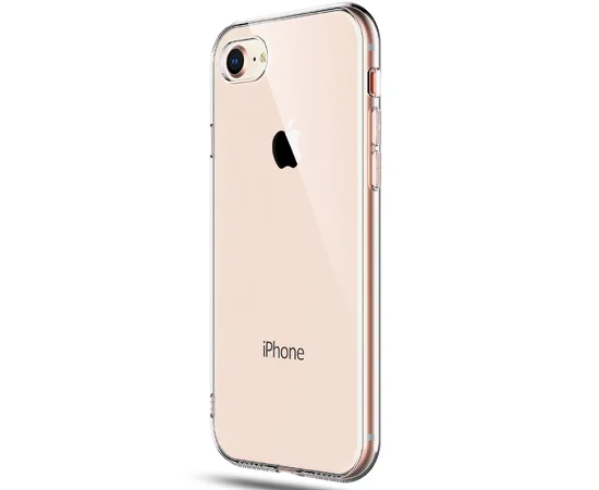 TPU чехол Epic Transparent 1,0mm для Apple iPhone 7 / 8 (4.7") Бесцветный (прозрачный)