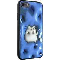 TPU+PC чехол Prisma Fluffie для Apple iPhone 7 / 8 / SE (2020) (4.7") Pusheen