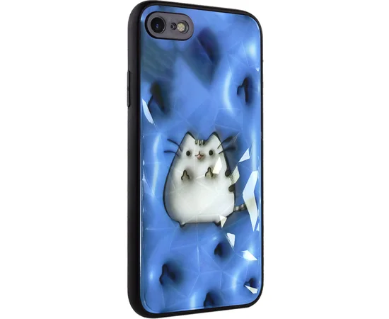 TPU+PC чехол Prisma Fluffie для Apple iPhone 7 / 8 / SE (2020) (4.7") Pusheen