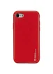 Кожаный чехол Xshield для Apple iPhone 7 / 8 / SE (2020) (4.7") Красный / Red