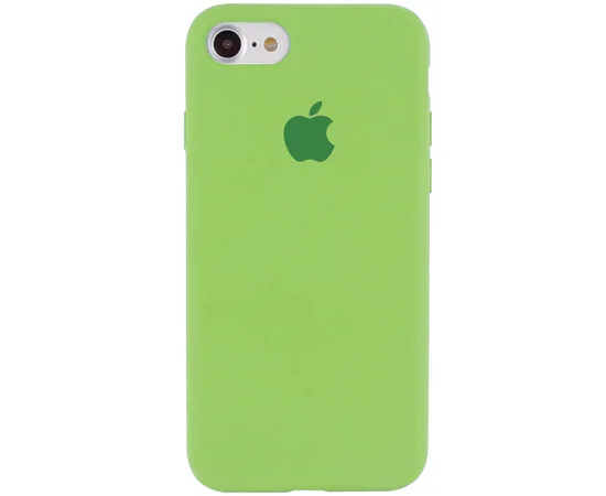 Чехол Silicone Case Full Protective (AA) для Apple iPhone 7 / 8 (4.7") Мятный / Mint