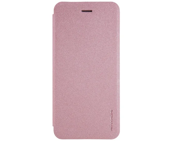 Кожаный чехол (книжка) Nillkin Sparkle Series для Apple iPhone 7 / 8 (4.7") Розовый / Rose Gold