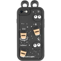 Чохол TPU Toys Case with Ears для Apple iPhone 7 / 8 / SE (2020) / SE (2022) (4.7") Black
