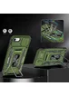 Ударопрочный чехол Camshield Army Ring для Apple iPhone 7 / 8 / SE (2020) (4.7") Оливковый / Army Green