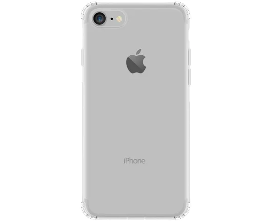 TPU чехол GETMAN Transparent 1,0 mm для Apple iPhone SE (2020) / 7 / 8 Бесцветный (прозрачный)