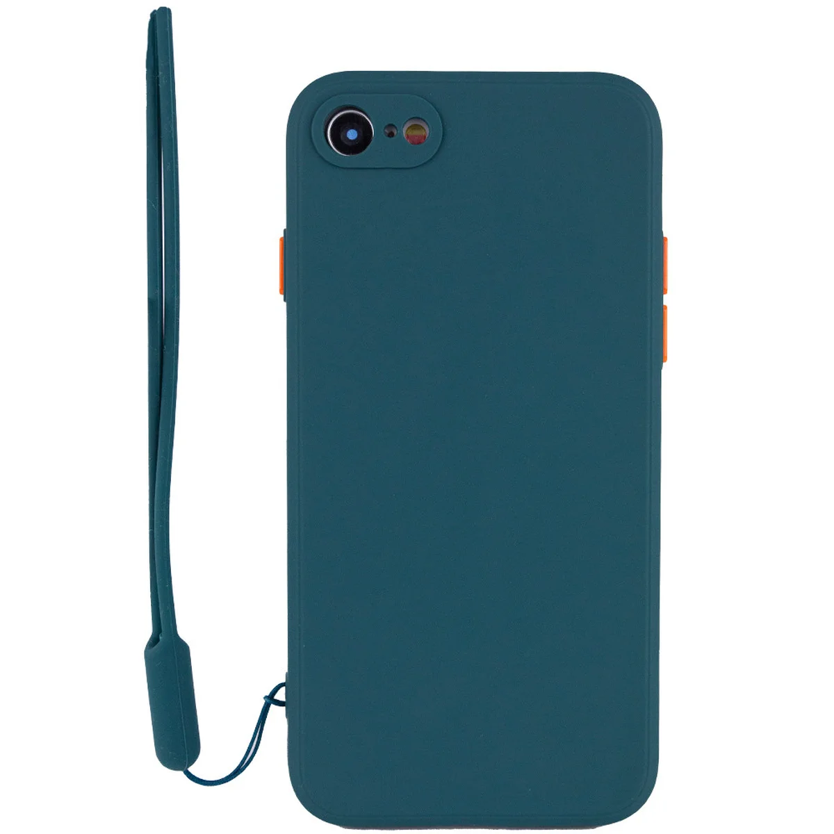 Чохол TPU Square Full Camera для Apple iPhone 7/8 / SE (2020) (4.7 ") Зелений