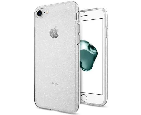 TPU чехол Molan Cano Jelly Sparkle для Apple iPhone 7 / 8 / SE (2020) (4.7") Прозрачный