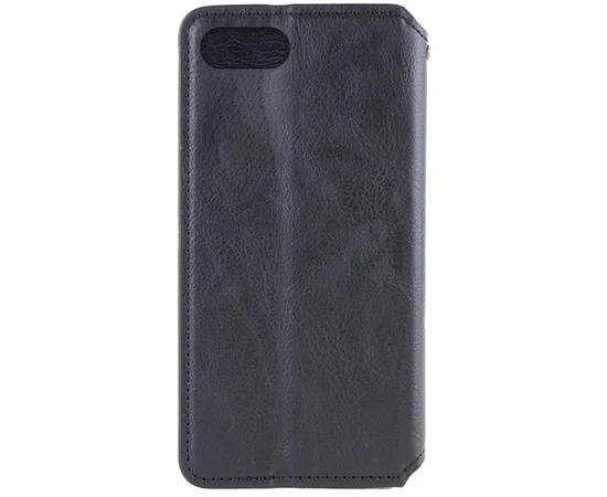 Шкіряний чохол-книжка GETMAN Cubic (PU) для Apple iPhone 7 / 8 / SE (2020) (4.7") Чорний