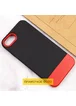 Чехол TPU+PC Bichromatic для Apple iPhone 7 / 8 / SE (2020) (4.7") Black / Red