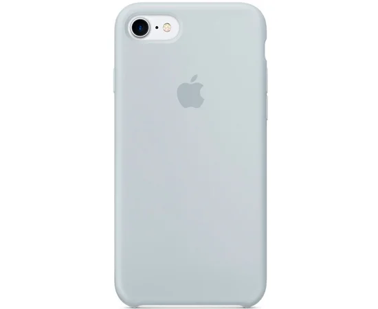 Чехол Silicone case (A) для Apple iPhone 7 / 8 (4.7") Голубой / Mist blue
