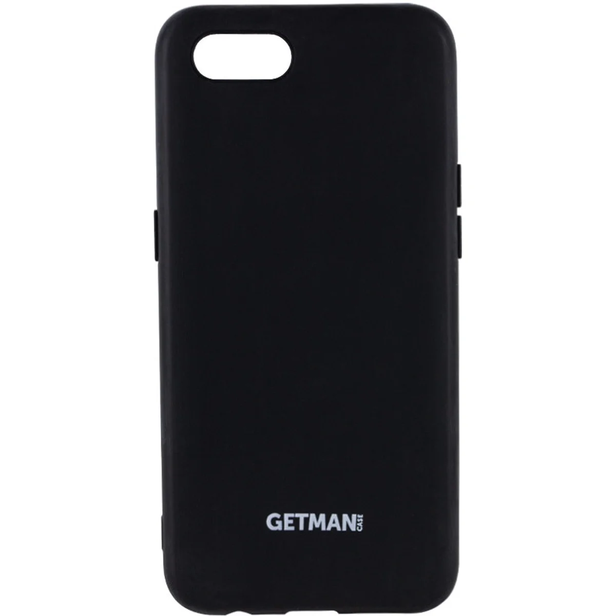 Чехол Silicone Case GETMAN for Magnet для Apple iPhone 7 / 8 / SE (2020) (4.7") Черный / Black