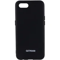 Чехол Silicone Case GETMAN for Magnet для Apple iPhone 7 / 8 / SE (2020) (4.7") Черный / Black