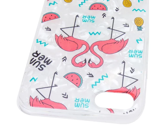 Накладка Glue Case Фламинго для Apple iPhone 7 / 8 (4.7") Белый