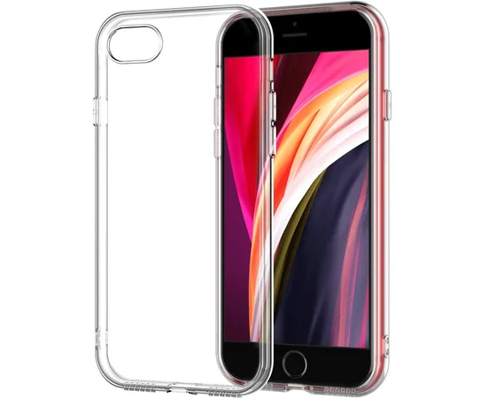 TPU чехол Epic Premium Transparent для Apple iPhone 7 / 8 / SE (2020) (4.7") Прозрачный / Transparent