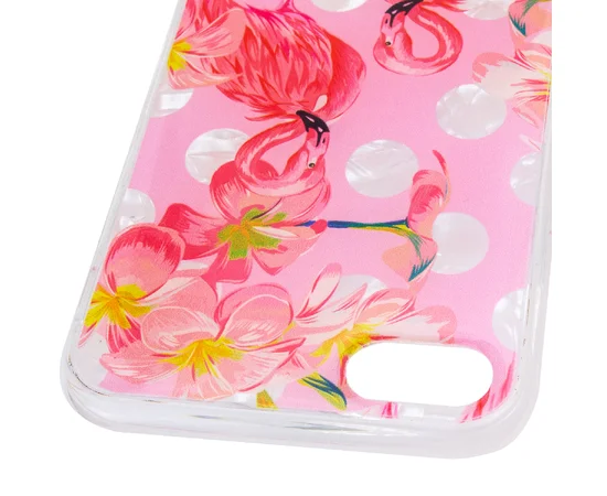 Накладка Glue Case Фламинго для Apple iPhone 7 / 8 (4.7") Розовый