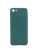 Силиконовый чехол Candy Full Camera для Apple iPhone 7 / 8 / SE (2020) (4.7") Зеленый / Forest green