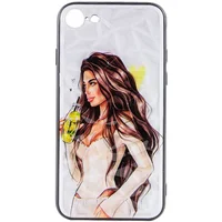 TPU+PC чехол Prisma Ladies для Apple iPhone 7 / 8 / SE (2020) (4.7") Yellow