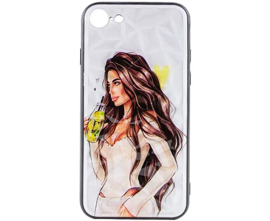 TPU+PC чехол Prisma Ladies для Apple iPhone 7 / 8 / SE (2020) (4.7") Yellow